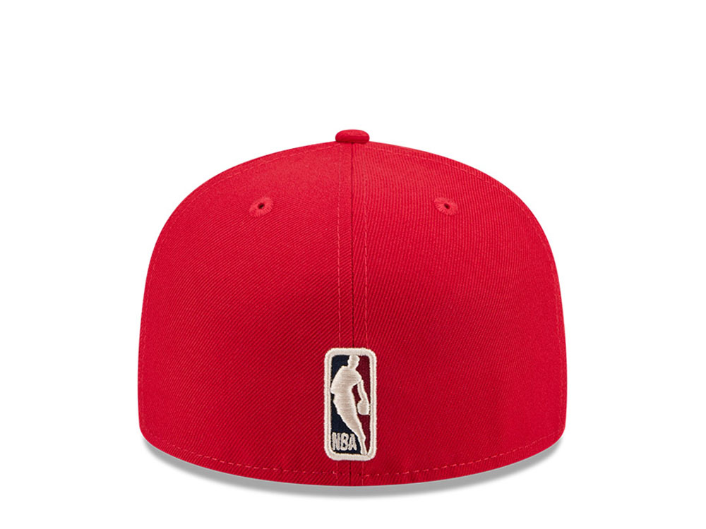 New Era Atlanta Hawks HWC 25th Anniversary Red 59Fifty Fitted Cap