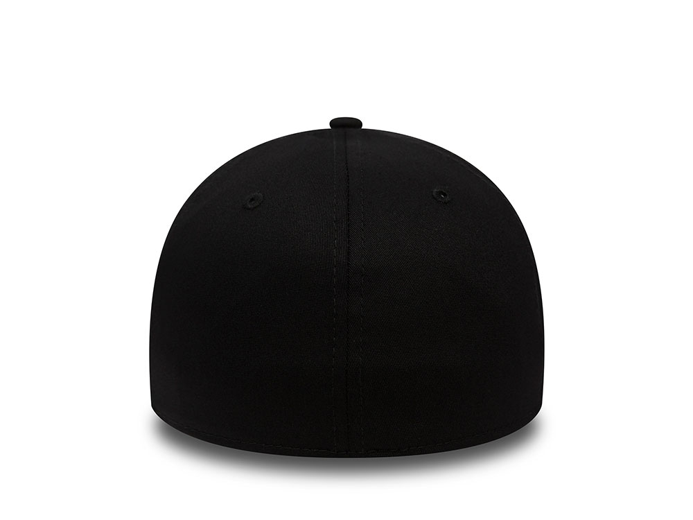 New Era Los Angeles Dodgers League Basic All Black Stretch Fit 39Thirty Cap