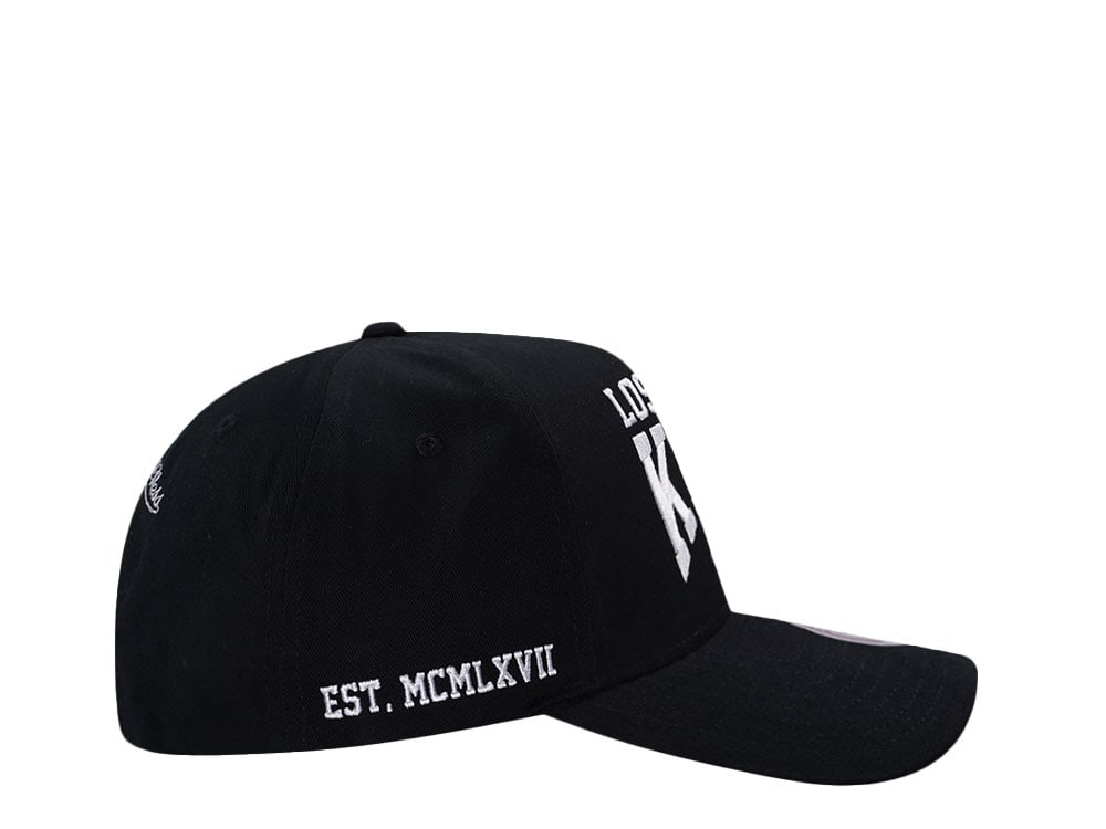 Mitchell & Ness Los Angeles Kings Black Pro Pinch Fit Snapback Cap