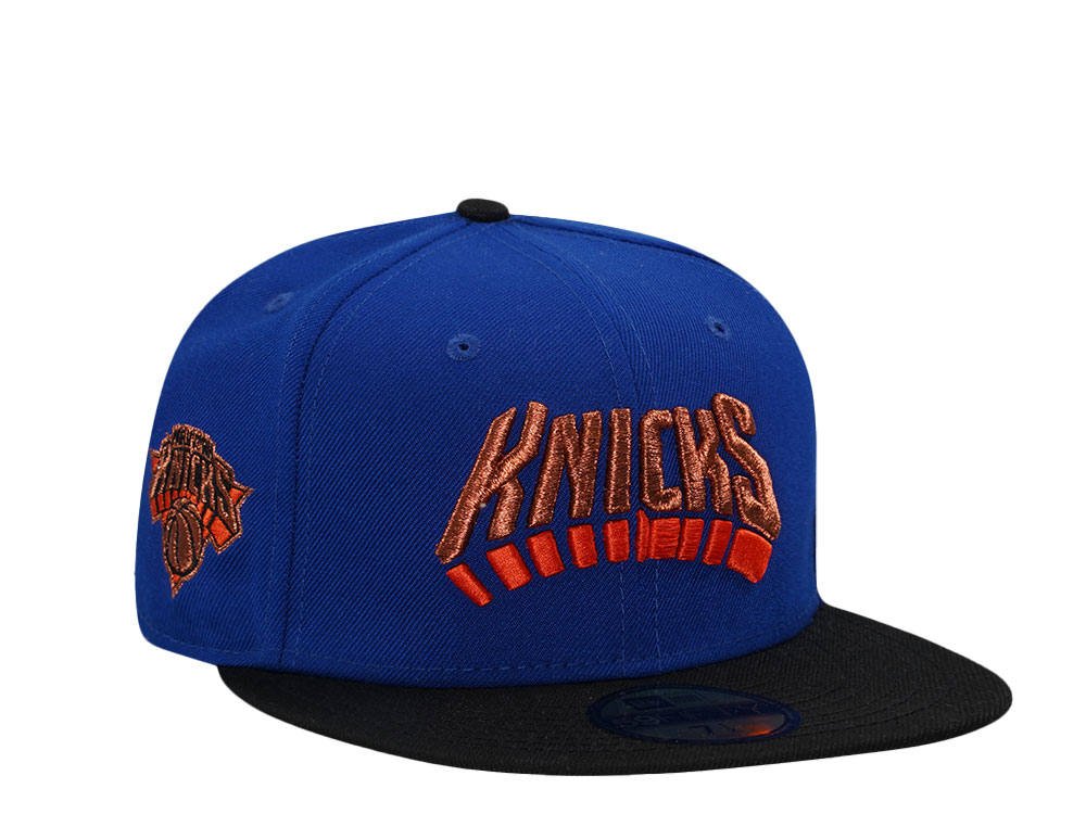 New Era New York Knicks Script Prime Two Tone Edition 59Fifty Fitted Cap