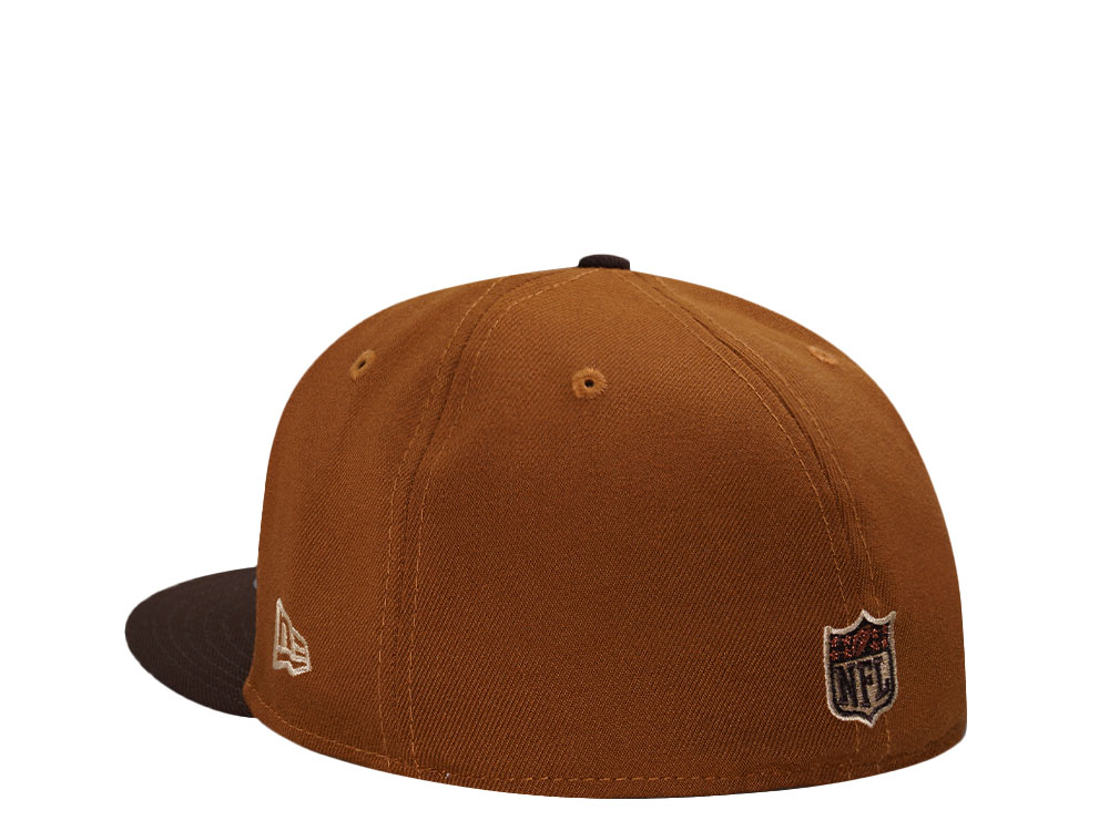 New Era Dallas Cowboys Silver Season Bourbon Two Tone Edition 59Fifty Fitted Cap