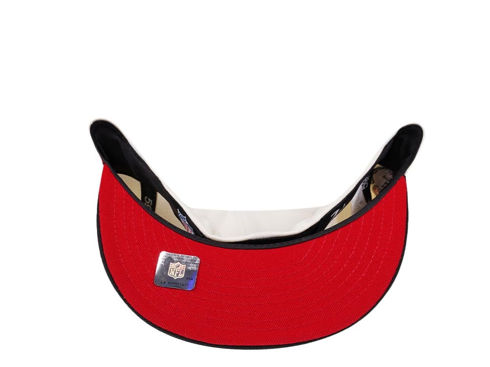 New Era Tampa Bay Buccaneers 30th Anniversary Cream Dome Edition 59Fifty Fitted Cap