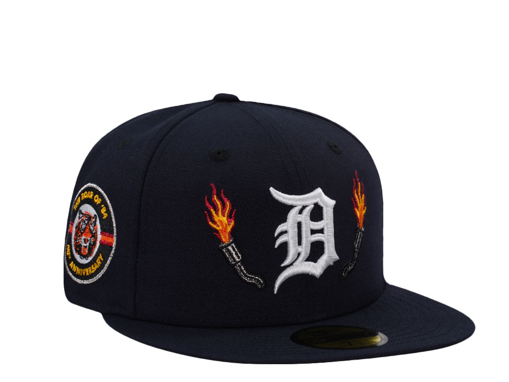 New Era Detroit Tigers 40th Anniversary Navy Prime Edition 59Fifty Fitted Cap