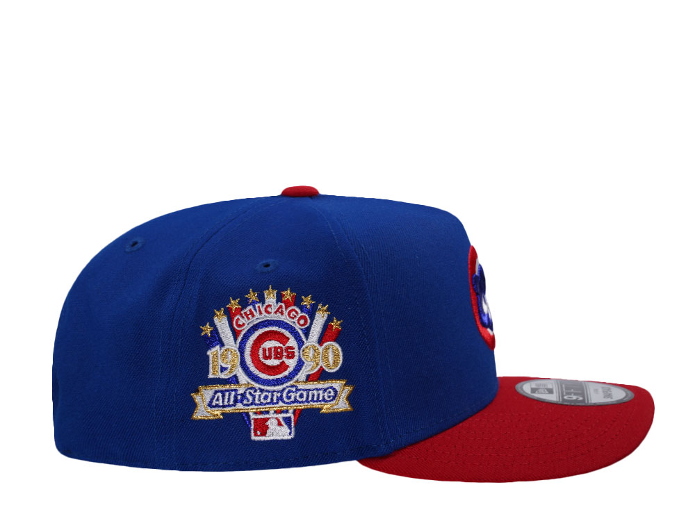 New Era Chicago Cubs All Star Game 1990 Two Tone Edition 9Fifty A Frame Snapback Cap