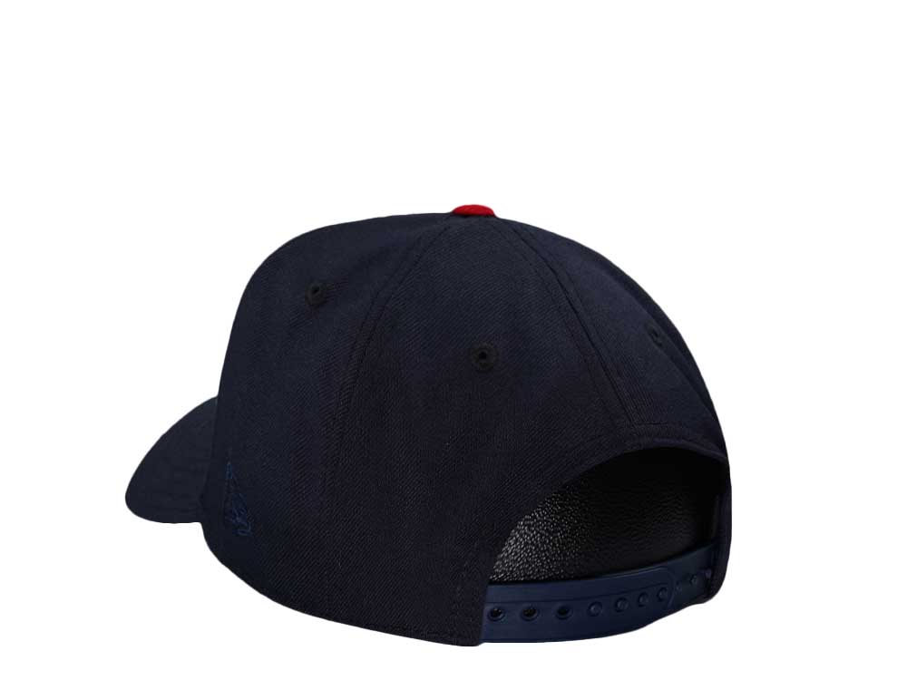 New Era Cleveland Indians American League Throwback Edition 9Forty A Frame Snapback Cap