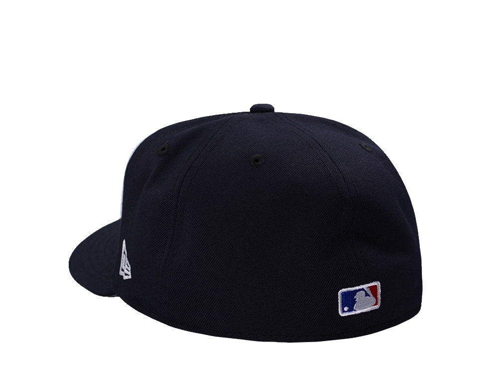 New Era Atlanta Braves Navy Prime Edition 59Fifty Pre Curved Fitted Cap