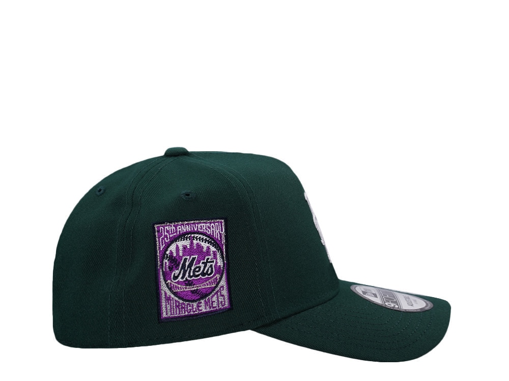 New Era New York Mets 25th Anniversary Dark Green Prime Edition 9Forty A Frame Snapback Cap