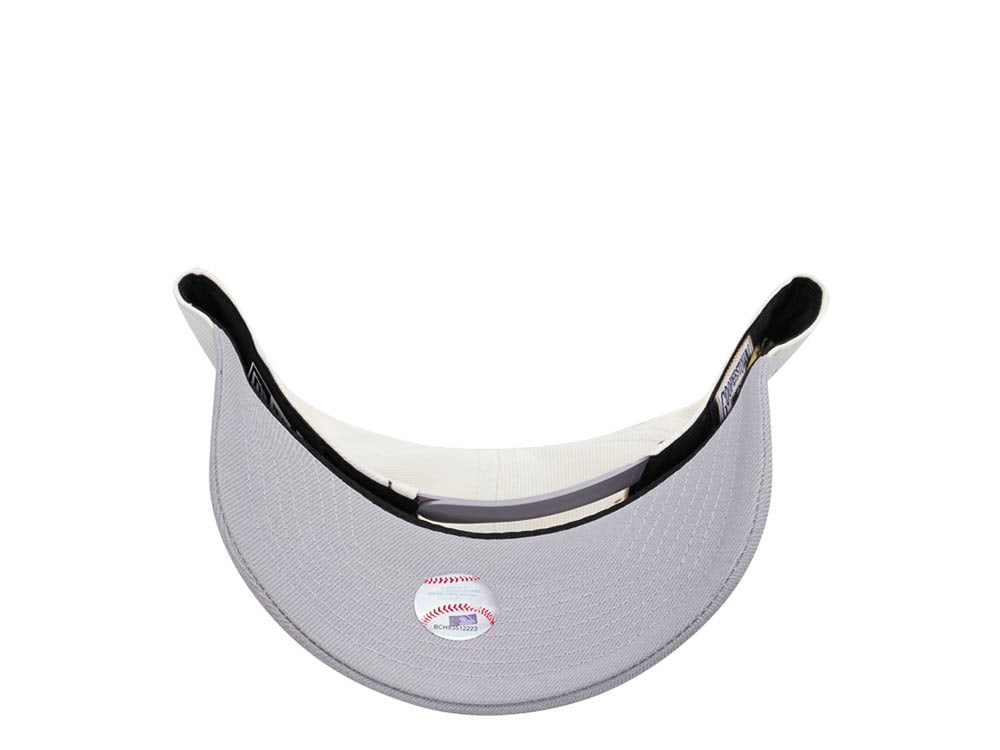New Era Boston Red Sox 90th Anniversary Chrome Metallic Two Tone Edition 9Forty A Frame Snapback Cap