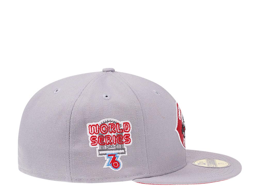 New Era Cincinnati Reds World Series 1976 Fresh Grey Edition 59Fifty Fitted Cap