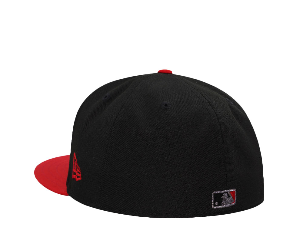 New Era Texas Rangers World Series Champions 2023 Liquid Titanium Two Tone Edition 59Fifty Fitted Cap