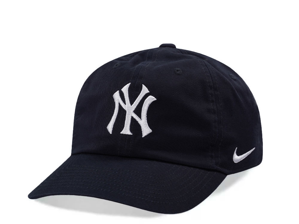 Nike New York Mets Club Black Edition Strapback Cap