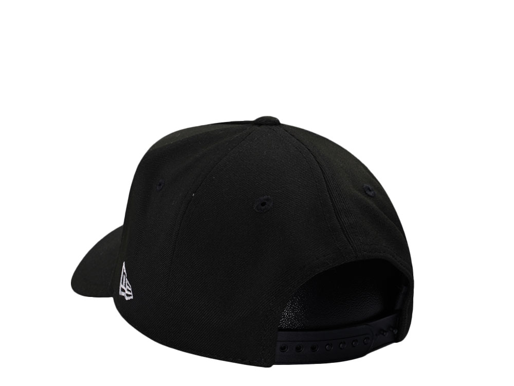 New Era New York Mets Skull Black Classic Edition 9Forty A Frame Snapback Cap