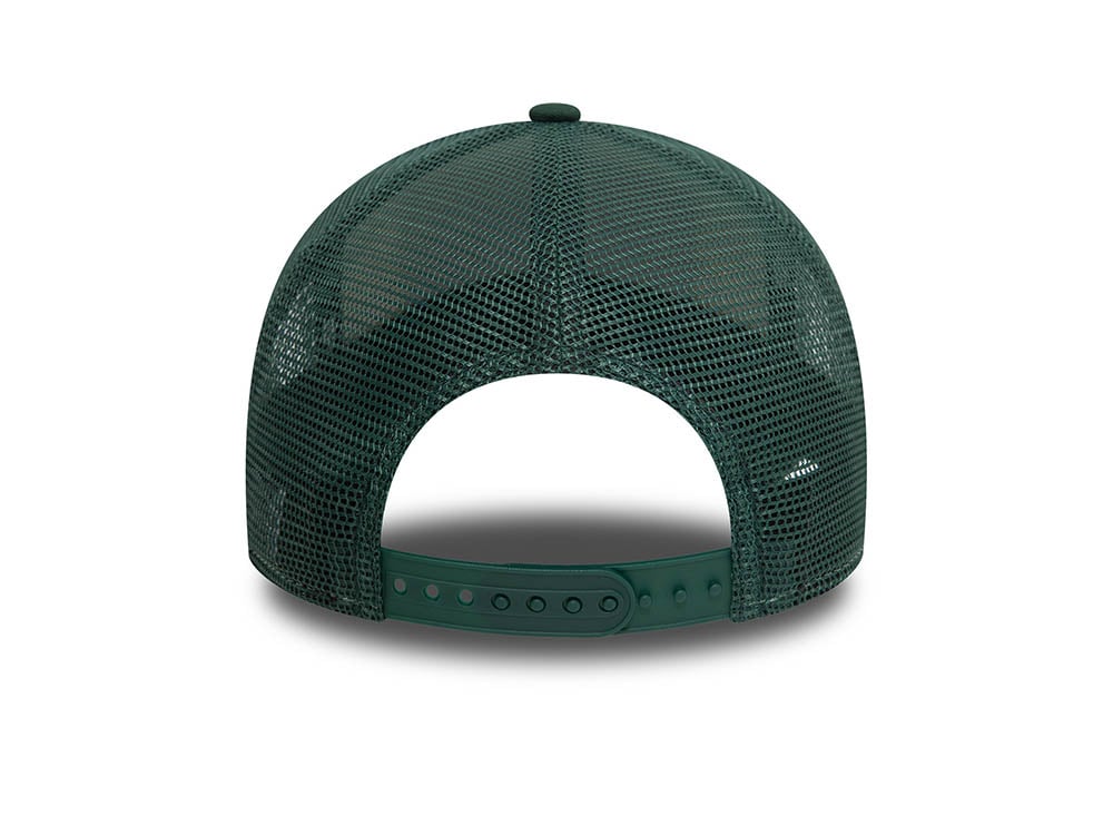 New Era Ski Patch Trucker Adjustable A Frame Snapback Cap