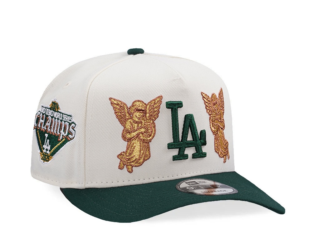 New Era Los Angeles Dodgers World Series 2025 Angel Chrome Two Tone Edition 9Fifty A Frame Snapback Cap