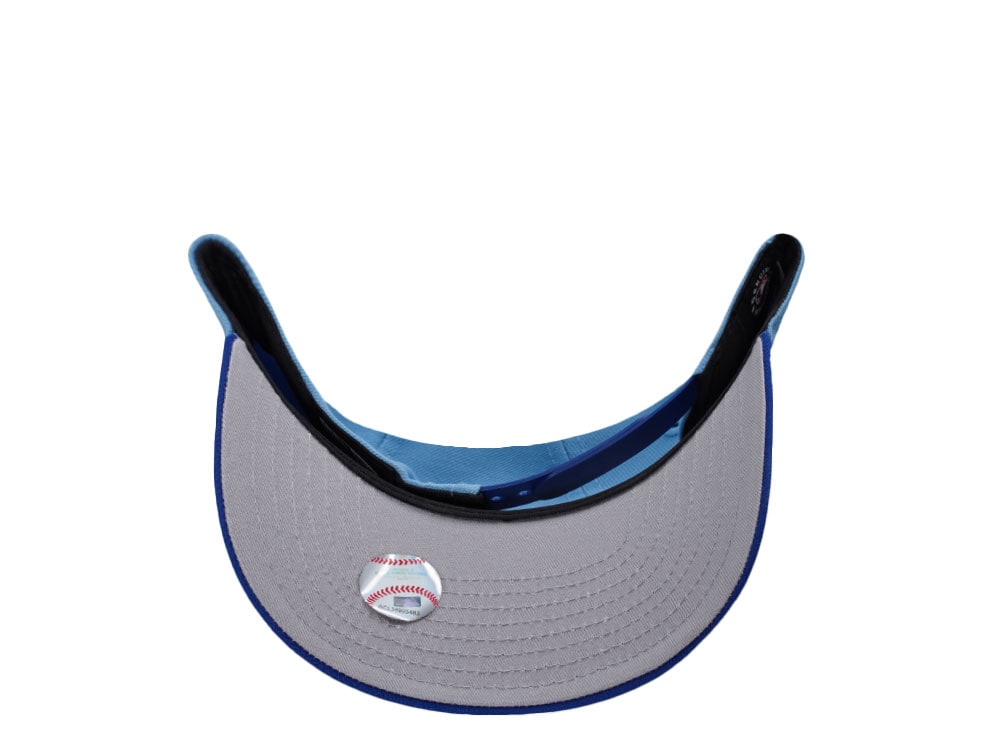 New Era Chicago Cubs Wrigley Field Sky Blue Two Tone Edition 9Fifty A Frame Snapback Cap