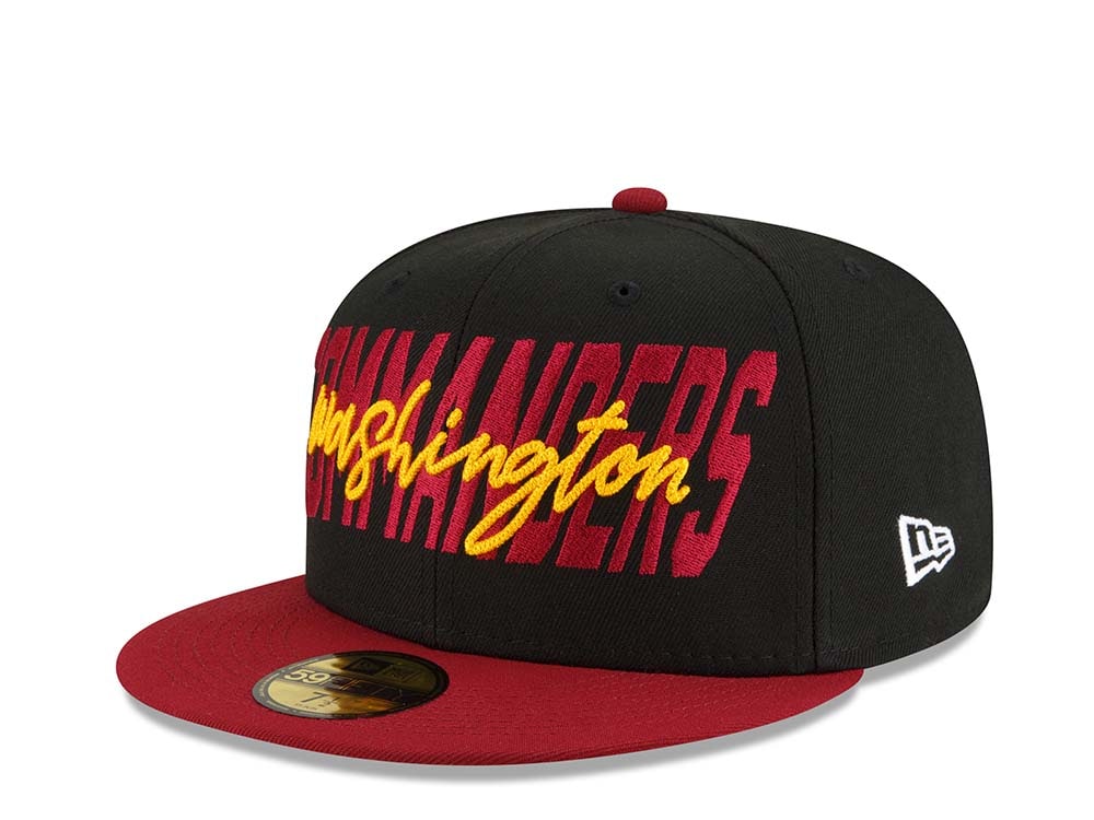 New Era Washington Commanders Team NFL Draft 22 59Fifty Fitted Cap