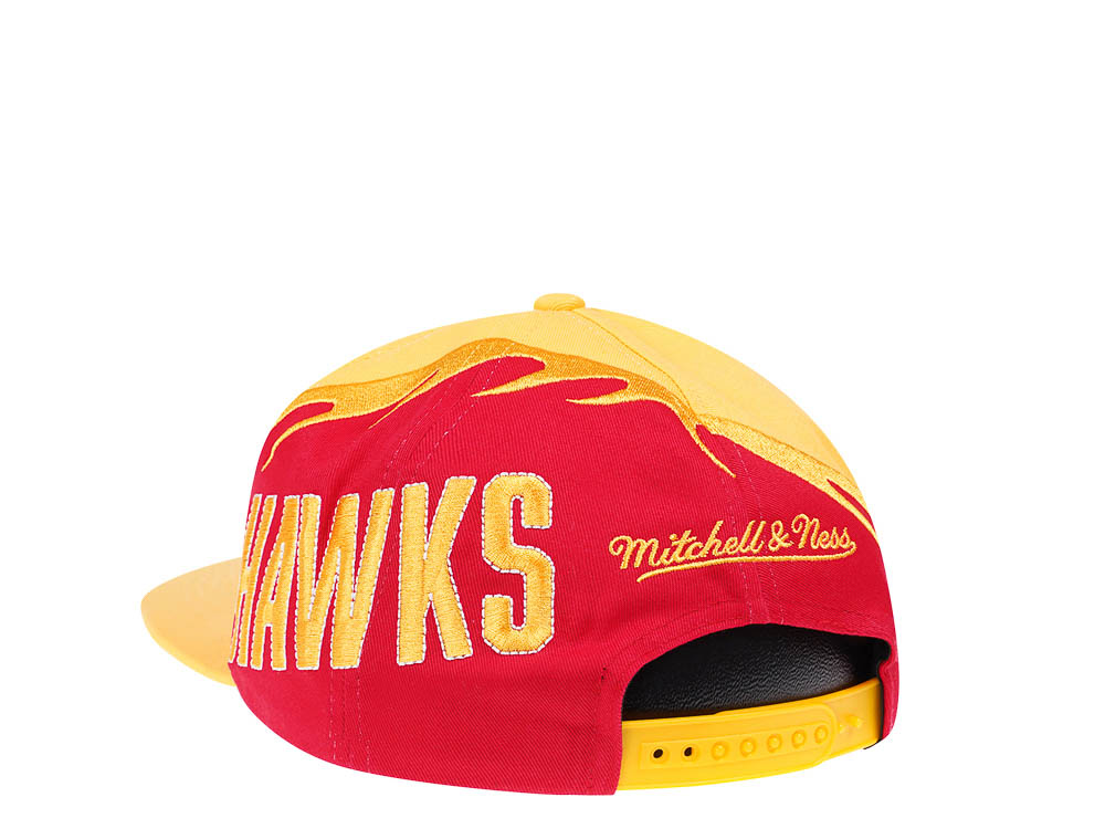 Mitchell & Ness Atlanta Hawks NBA Spiral Deadstock Hardwood Classic Snapback Cap