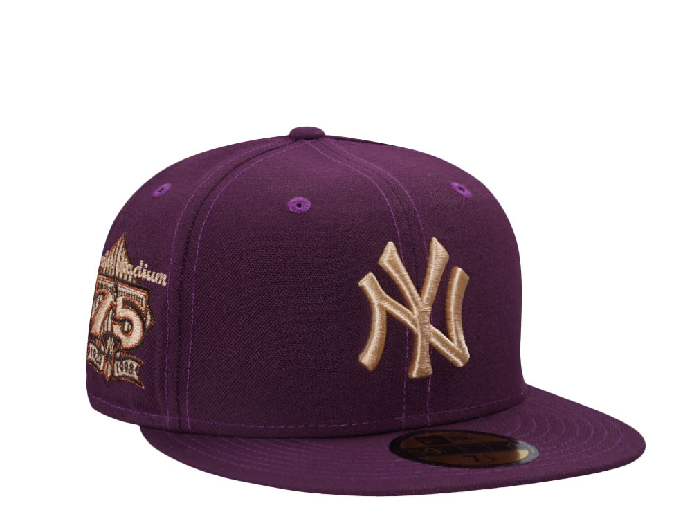 New Era New York Yankees Stadium Anniversary Plum Edition 59Fifty Fitted  Cap