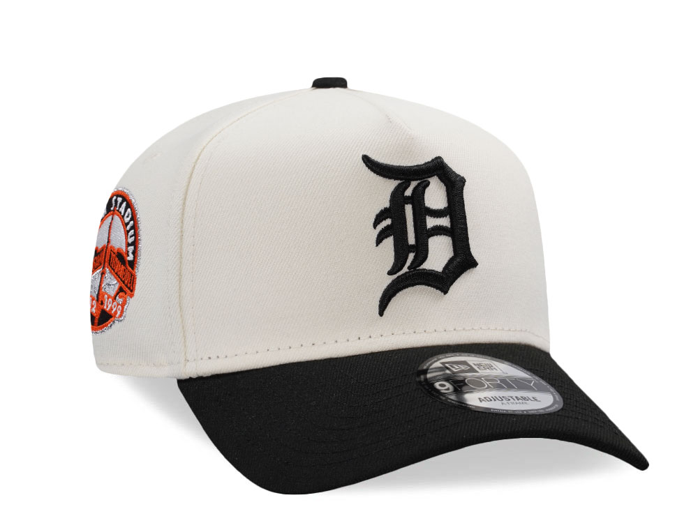 New Era Detroit Tigers Stadium Chrome Two Tone Edition 9Forty A Frame Snapback Cap