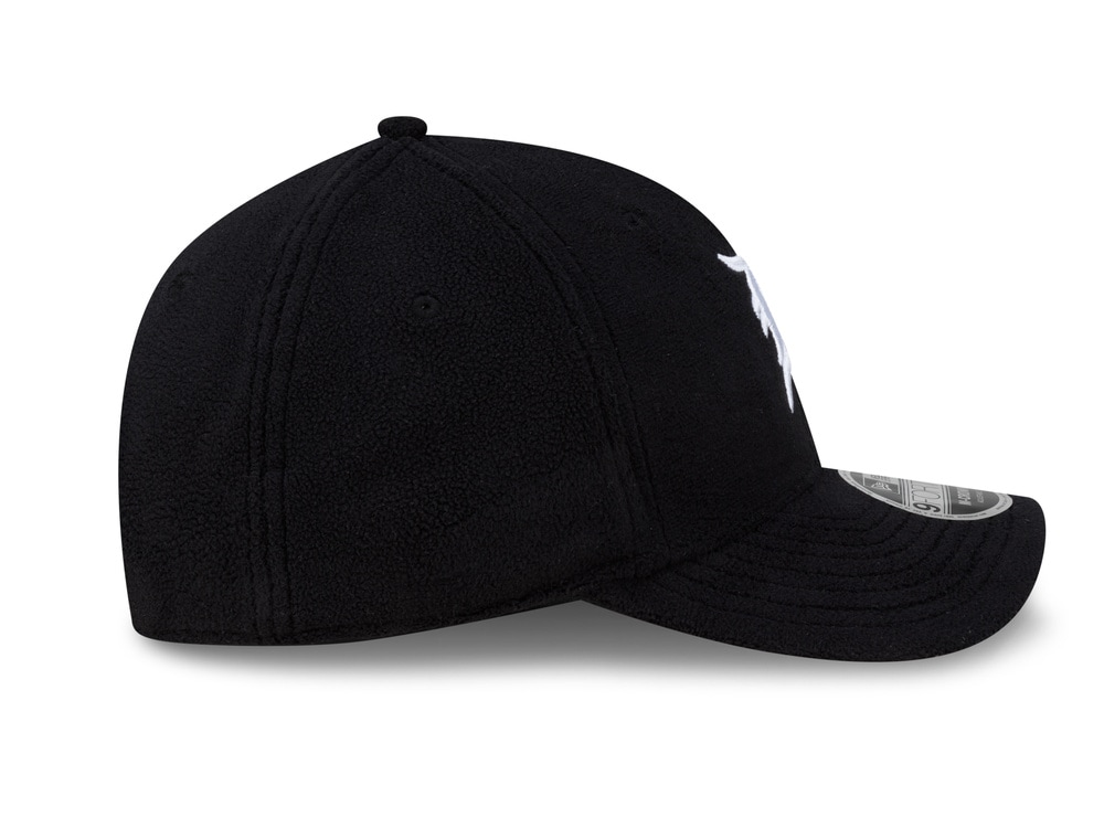 New Era Detroit Tigers Fleece Black Prime Edition 9Forty M Crown Snapback Cap