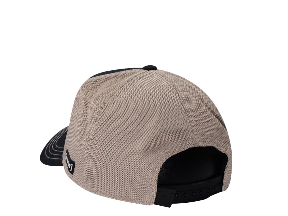Capslab Peanuts Snoopy Black Trucker Snapback Cap
