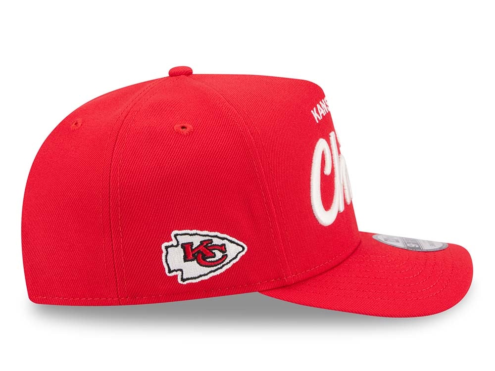 New Era Kansas City Chiefs Local Play 9Fifty A Frame Snapback Cap