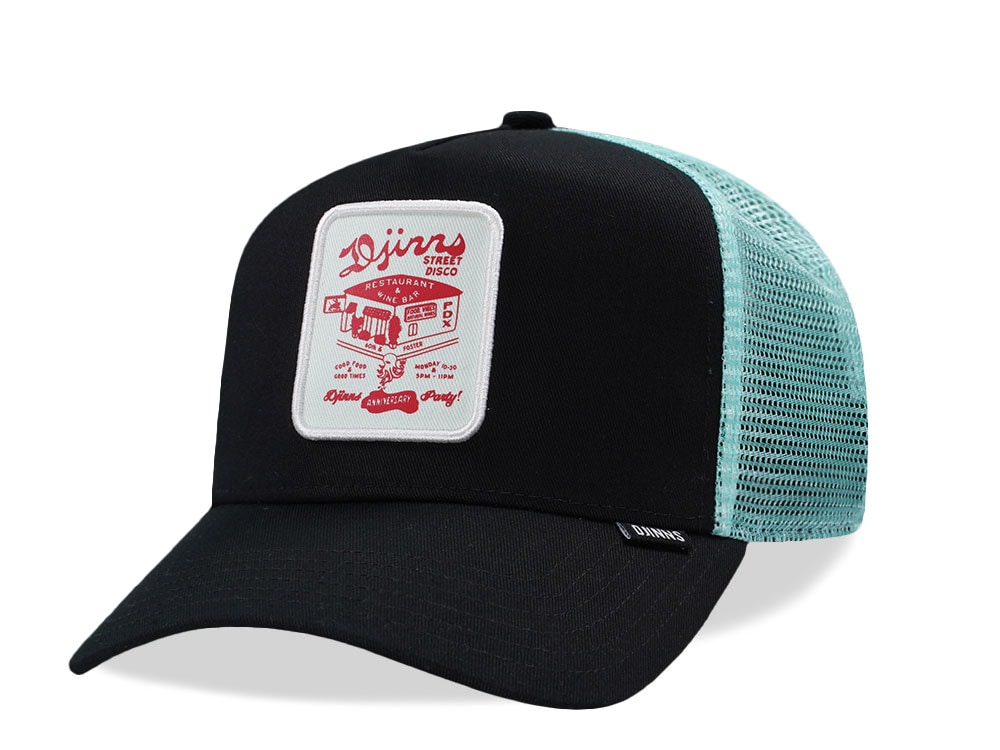 Djinns Street Disco Mint Trucker Snapback Cap