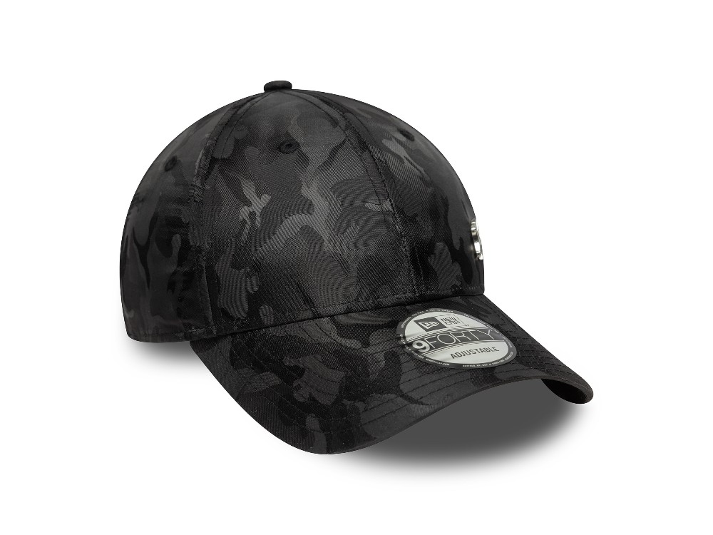 New Era New York Yankees Flawless Pin Black Camouflage 9Forty Strapback Cap