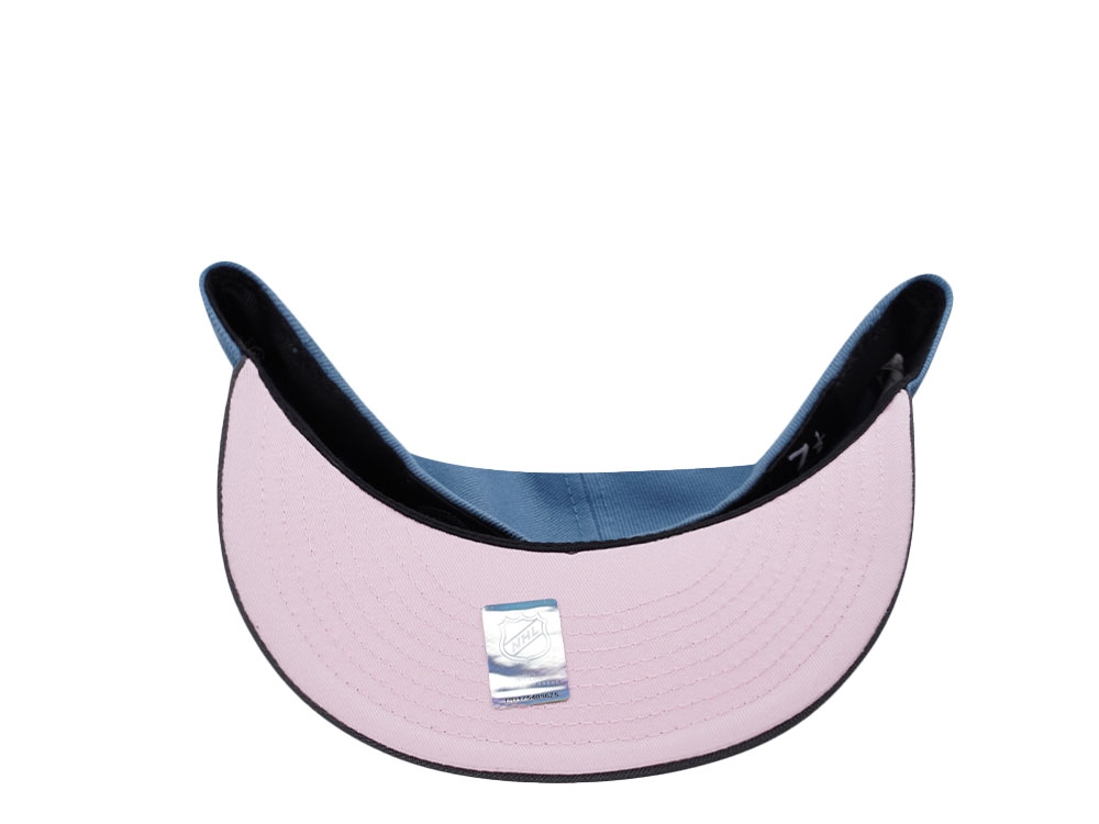 New Era Colorado Avalanche 25th Anniversary Faded Blue Pink Two Tone Edition 59Fifty Fitted Cap