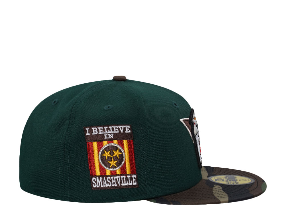 New Era Nashville Predators Smashville Camo Two Tone Edition 59Fifty Fitted Cap