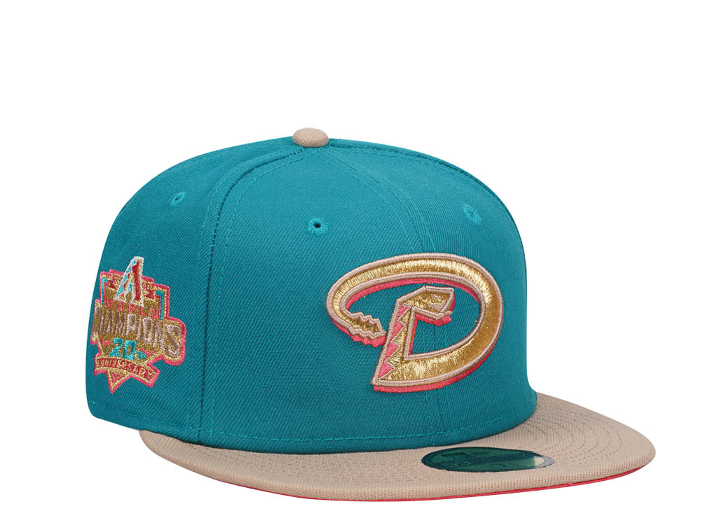 New Era Arizona Diamondbacks 20th Anniversary Pink Desert Two Tone Prime Edition 59Fifty Fitted Cap
