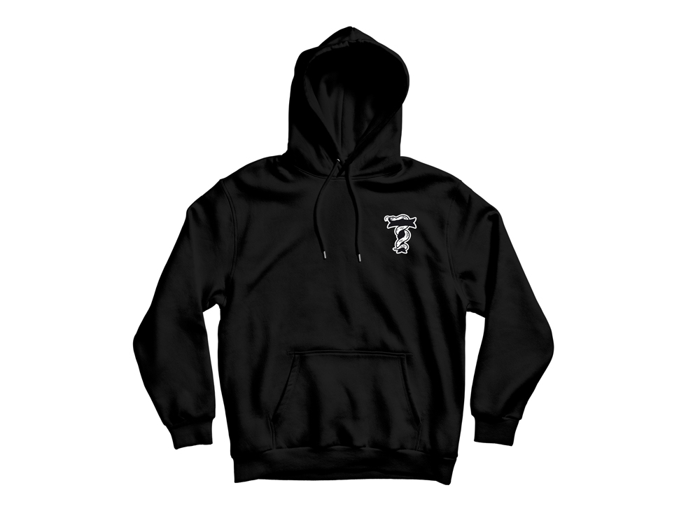 Parallel Union Family Hoodie We Care about Caps Black Skull Edition