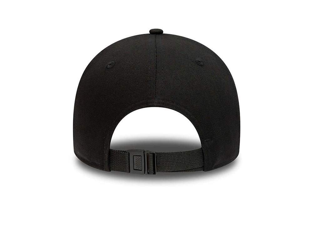 New Era Half Time Black 9Forty Strapback Cap