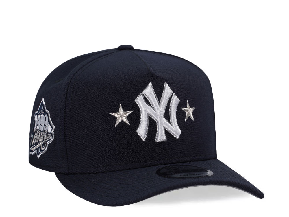 New Era New York Yankees World Series 1999 Navy Prime Edition 9Fifty A Frame Snapback Cap