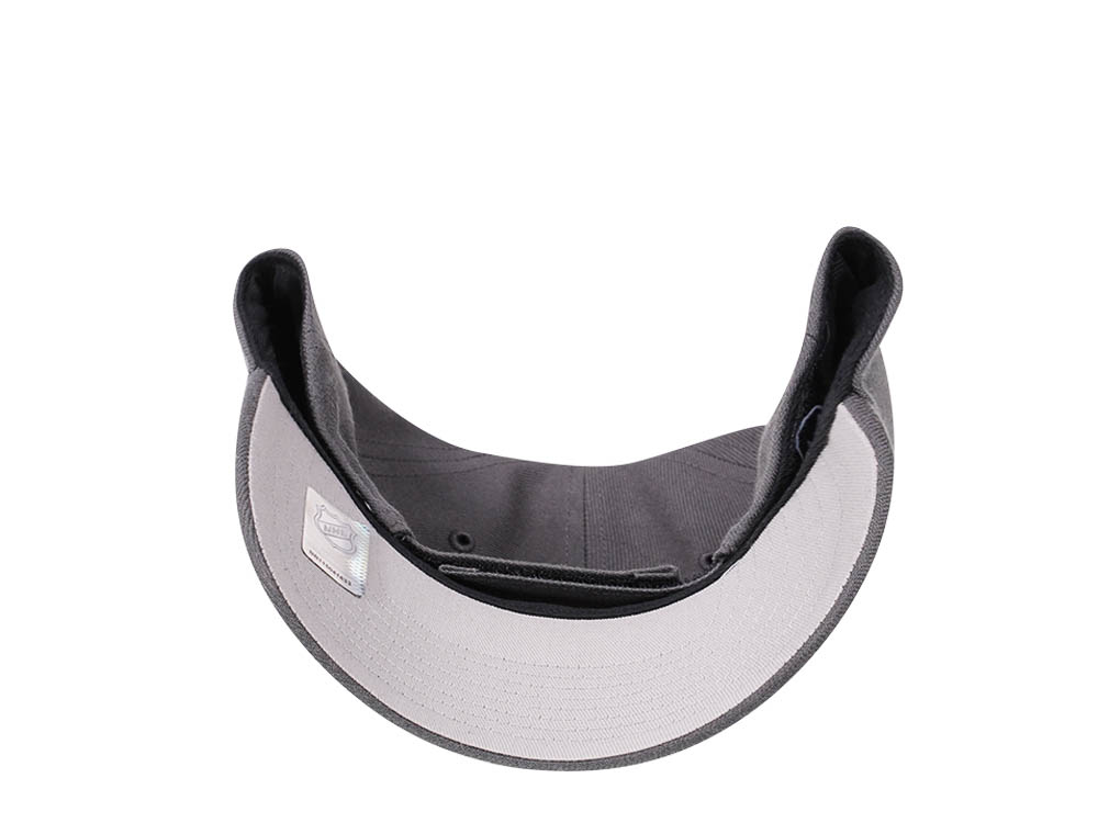 47Brand Chicago Blackhawks Gray Classic Strapback Cap