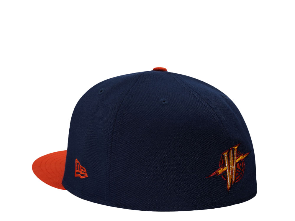 New Era Golden State Warriors All Star Game 2000 Ocean Blue Two Tone Edition 59Fifty Fitted Cap