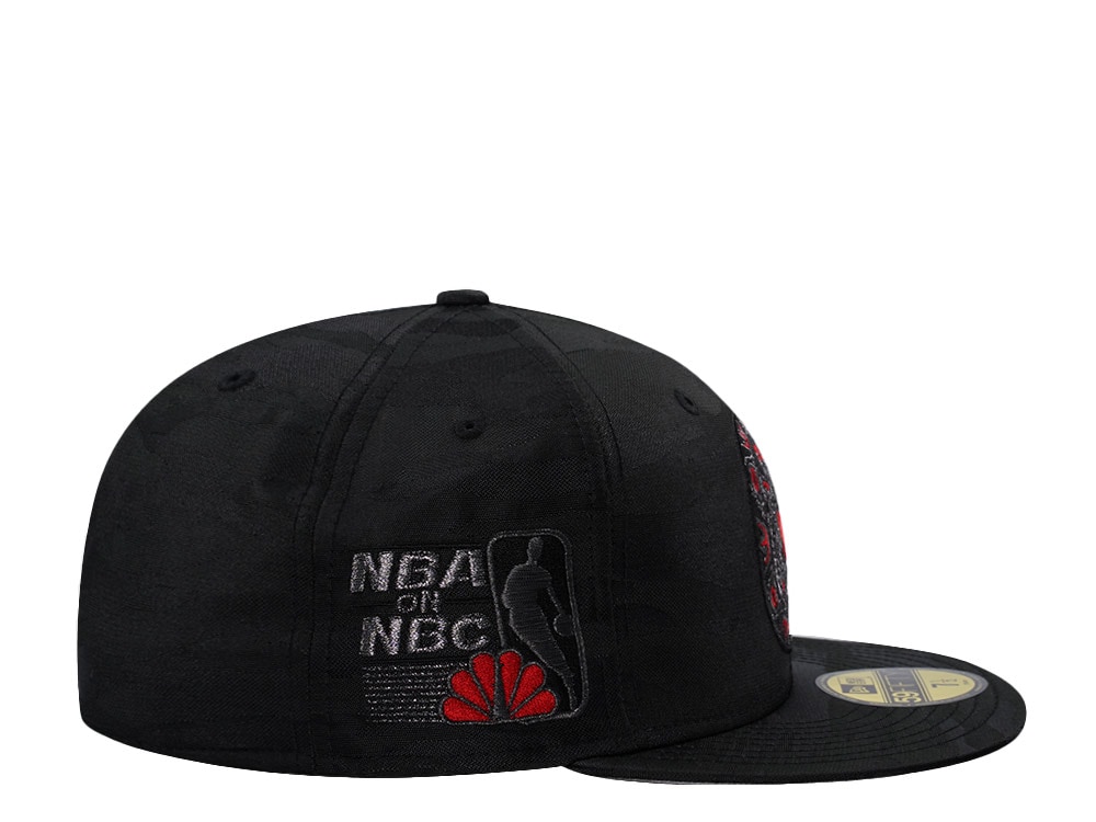 New Era Vancouver Grizzlies NBA on NBC Black Tonal Prime Edition 59Fifty Fitted Cap