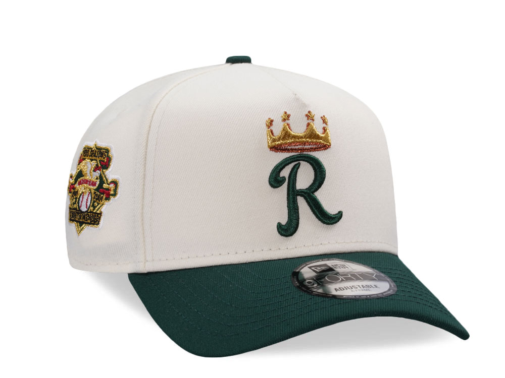 New Era Kansas City Royals Chrome Two Tone Edition 9Forty A Frame Snapback Cap