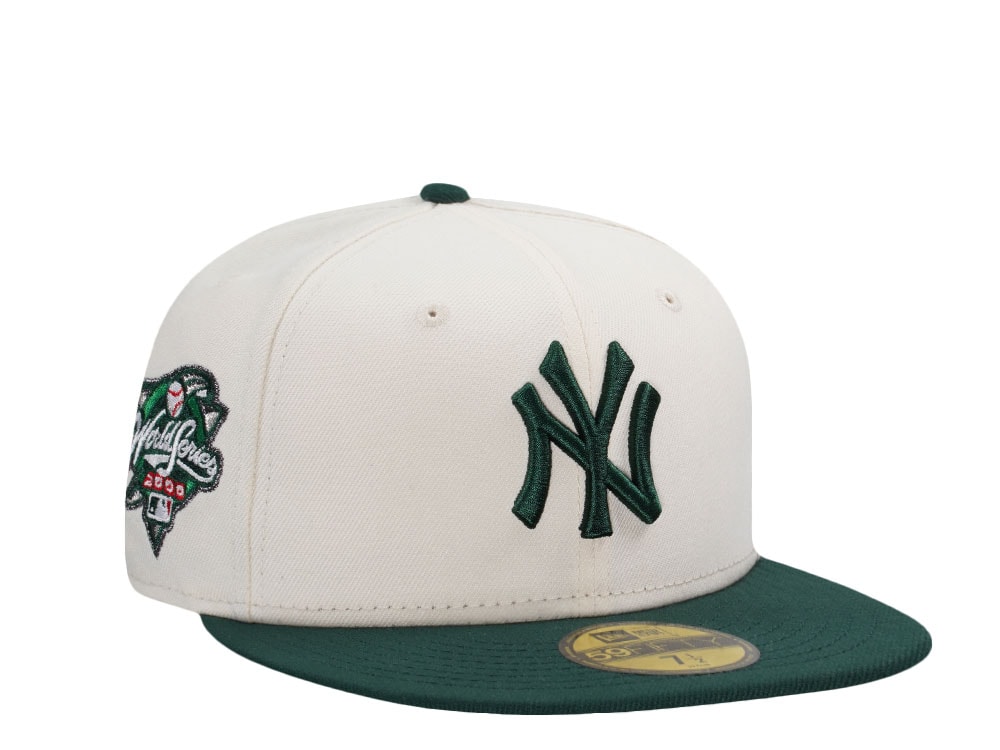 New Era New York Yankees World Series 2000 Chrome Two Tone Edition 59Fifty Fitted Cap