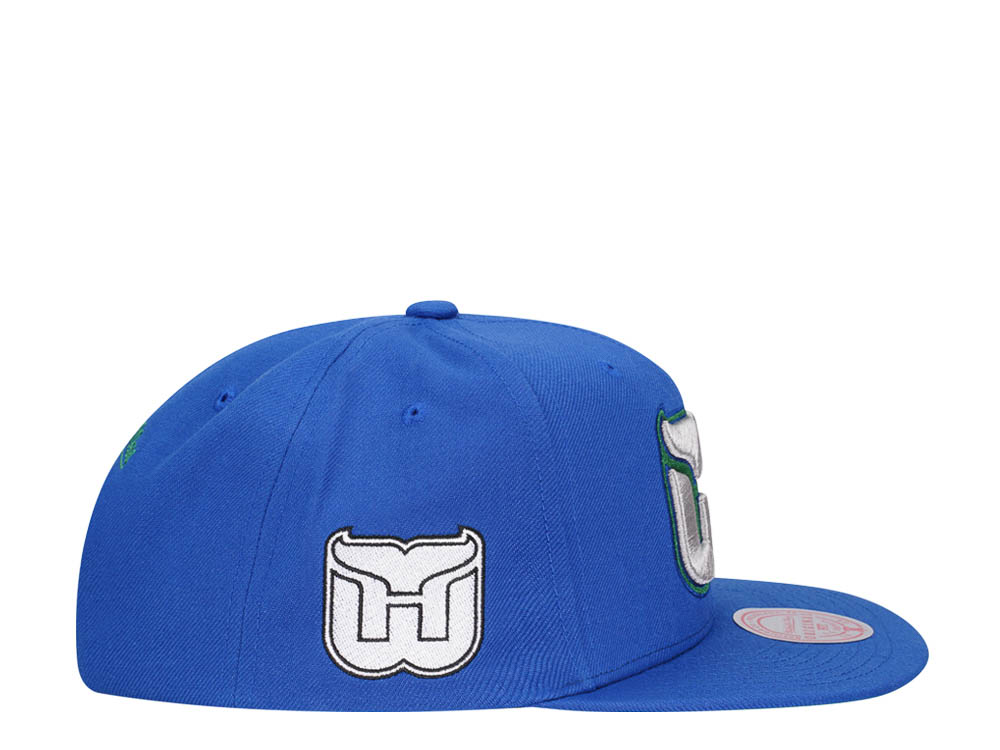 Mitchell & Ness Hartford Whalers Alternate Flip Vintage Snapback Cap
