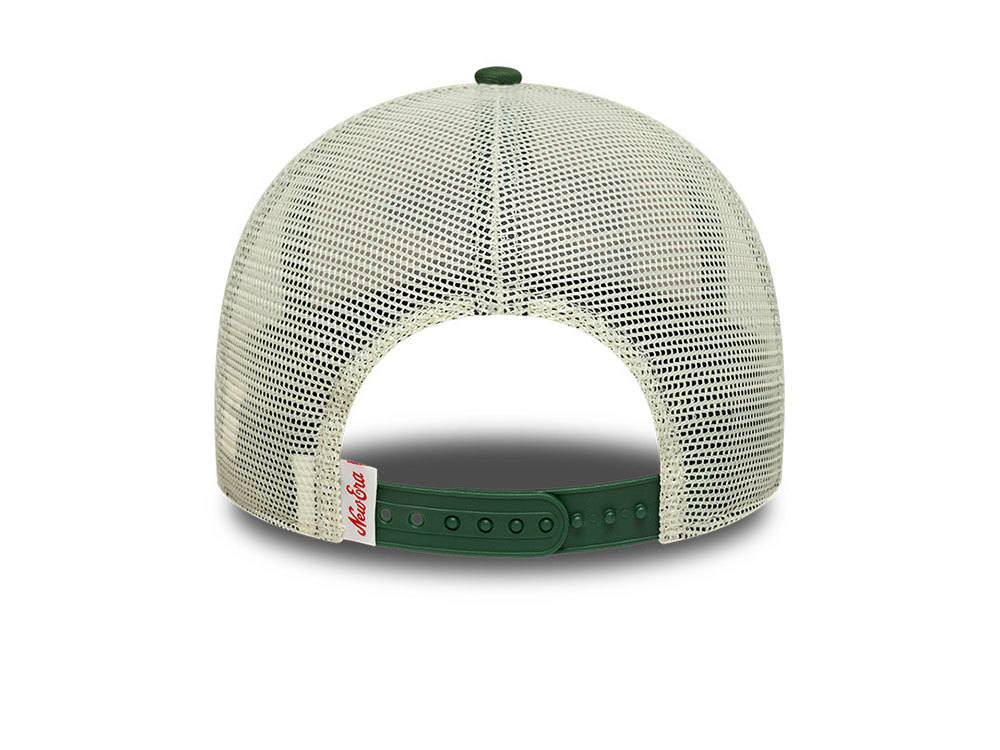 New Era Graphic Stone Two Tone Edition 9Forty M Crown A Frame Trucker Snapback Cap
