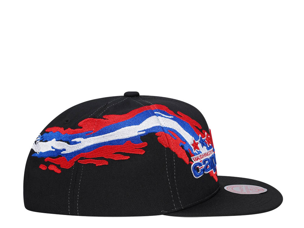 Mitchell & Ness Washington Capitals Vintage Paintbrush Snapback Cap