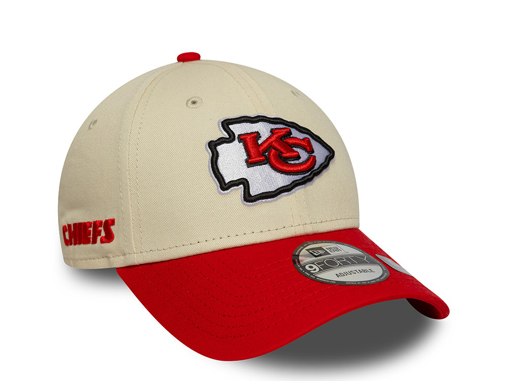 New Era Kansas City Chiefs Wordmark 9Forty Strapback Cap