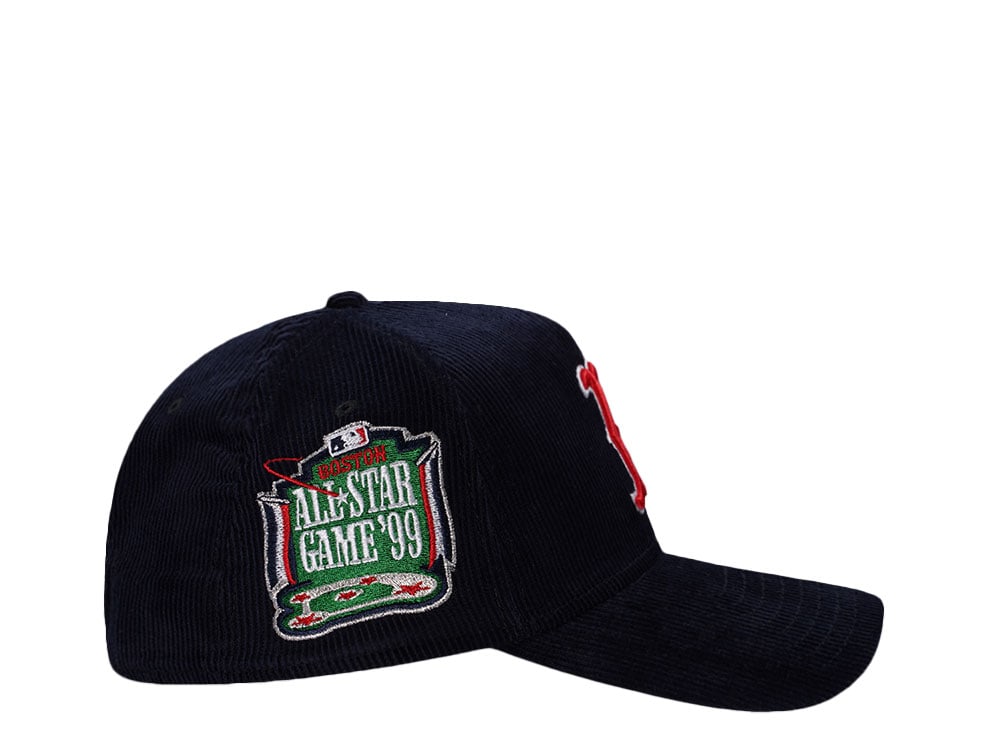 New Era Boston Red Sox All Star Game 1999 Navy Throwback Corduroy Edition 9Forty A Frame Snapback Cap