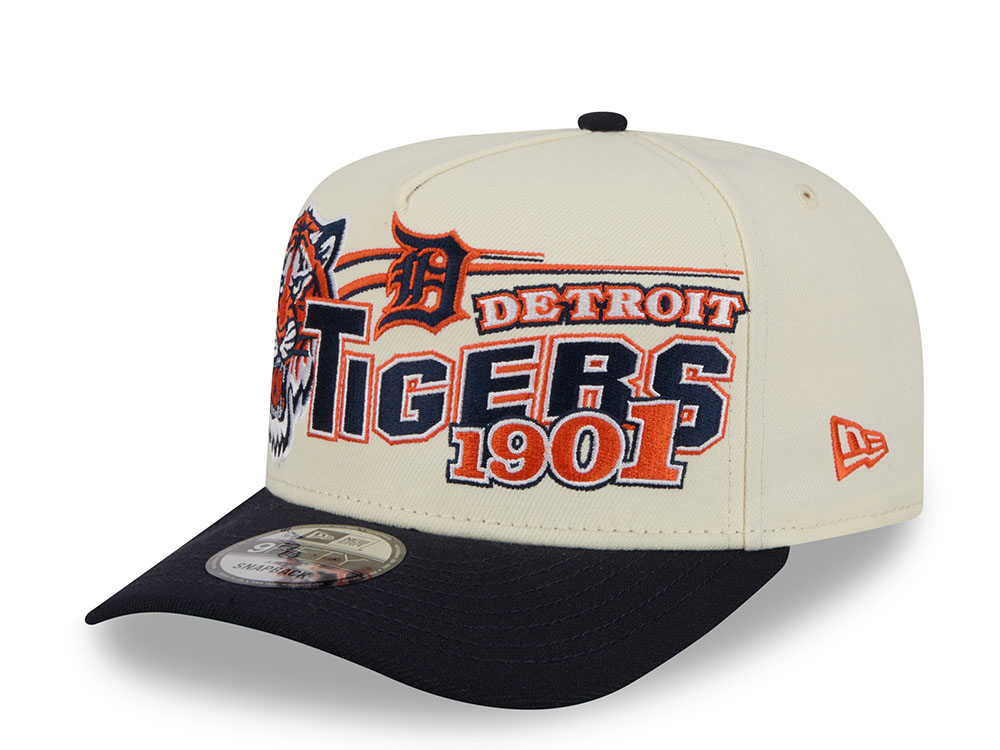 New Era Detroit Tigers 1901 Classic Chrome Edition 9Fifty A Frame Snapback Cap