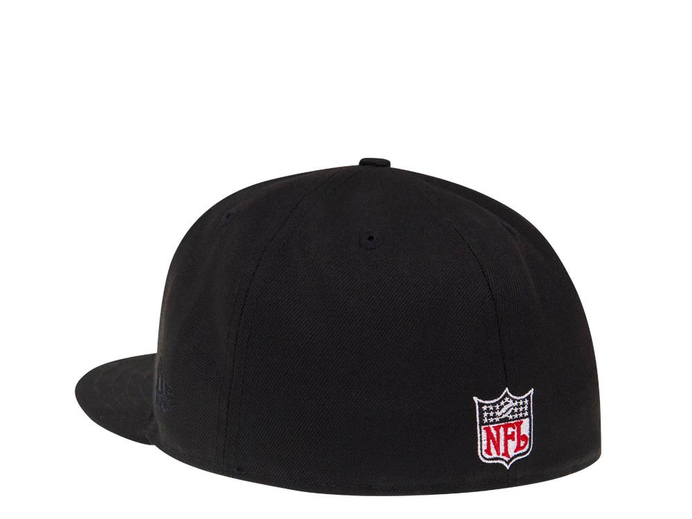 New Era Atlanta Falcons 50 Seasons Black Classic Prime Edition 59Fifty Fitted Cap
