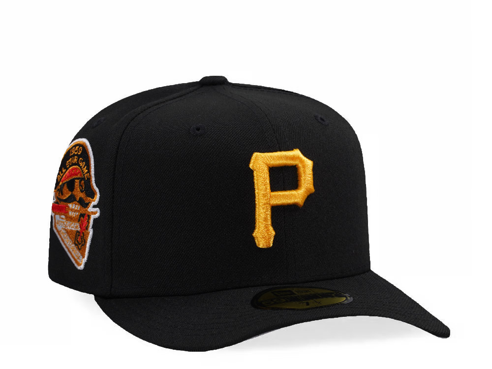 New Era Pittsburgh Pirates All Star Game 1959 Black Prime Edition 59Fifty Pre Curved Fitted Cap