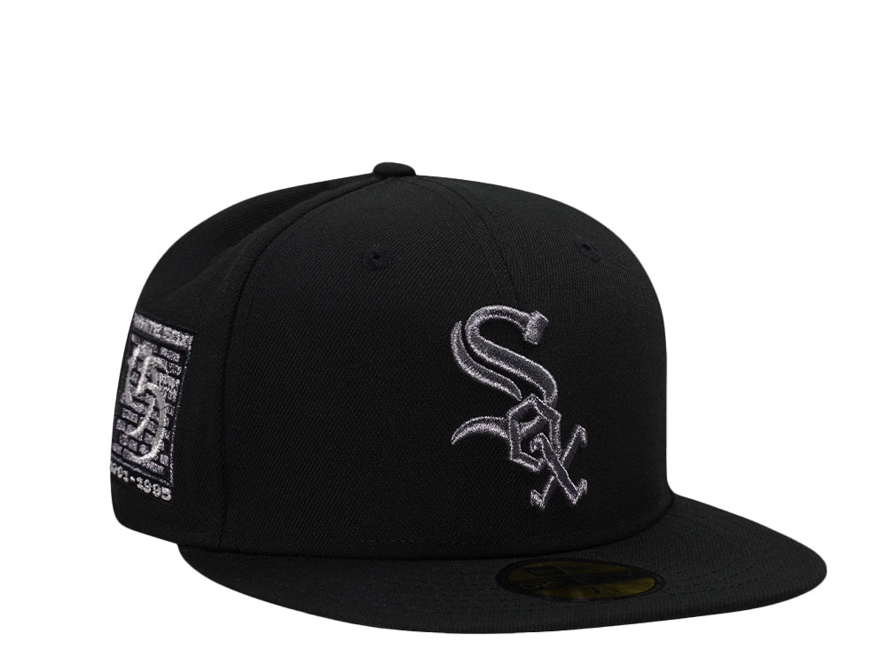 New Era Chicago White Sox 95 Years Black Pewter Prime Edition 59Fifty Fitted Cap