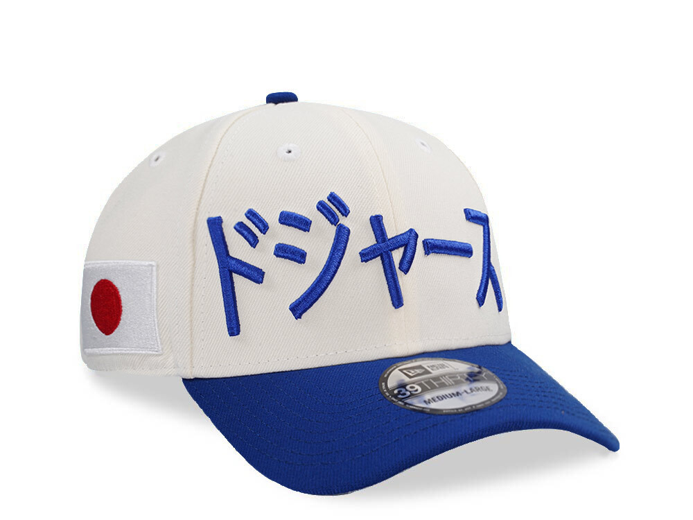 New Era Los Angeles Dodgers Kanji Chrome Two Tone Edition 39Thirty Stretch Cap