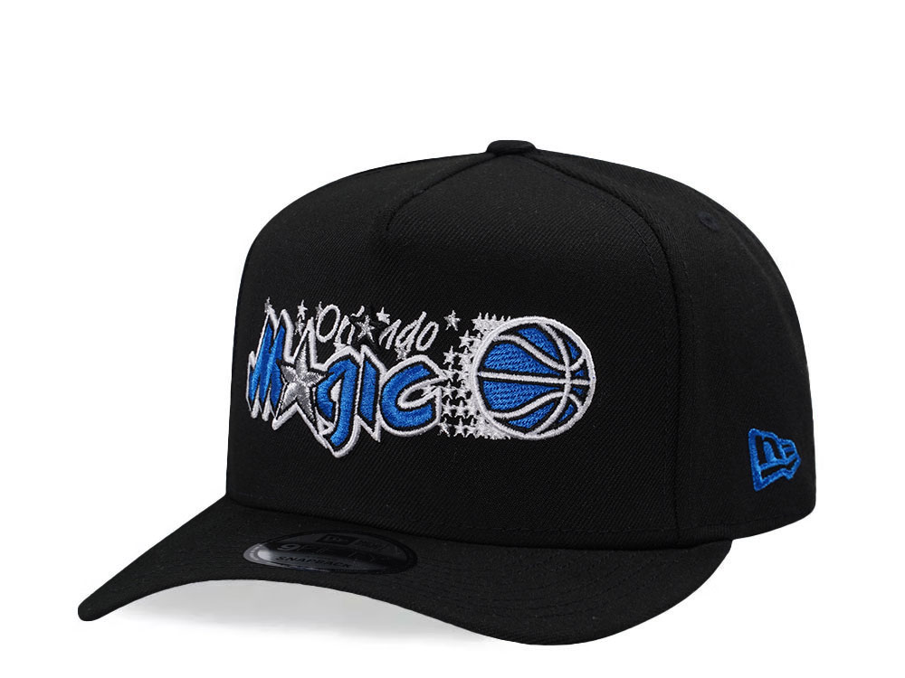 New Era Orlando Magic Black Classic Edition 9Fifty A Frame Snapback Cap